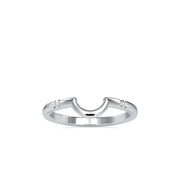 14K White Ring - Fashion Strada