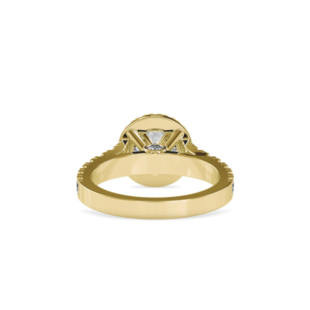 2.39 Carat Diamond 14K Yellow Gold Engagement Ring - Fashion Strada
