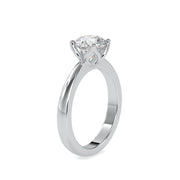 1.39 Carat Diamond 14K White Gold Engagement Ring - Fashion Strada