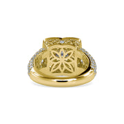 5.01 Carat Diamond 14K Yellow Gold Engagement Ring - Fashion Strada