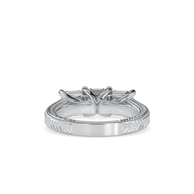 2.48 Carat Diamond 14K White Wedding Band - Fashion Strada