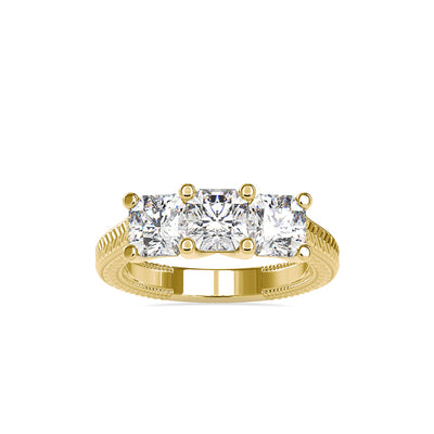2.48 Carat Diamond 14K Yellow Wedding Band - Fashion Strada