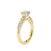 1.38 Carat Diamond 14K Yellow Gold Engagement Ring - Fashion Strada