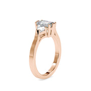 1.85 Carat Diamond 14K Rose Gold Engagement Ring - Fashion Strada