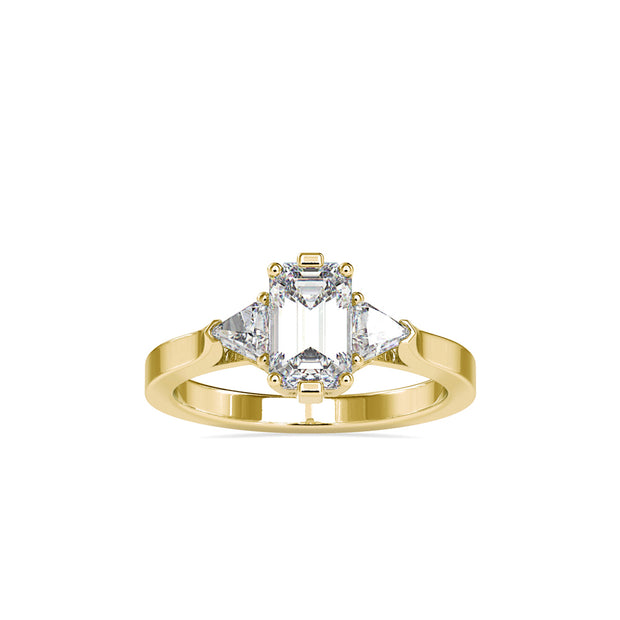 1.85 Carat Diamond 14K Yellow Gold Engagement Ring - Fashion Strada