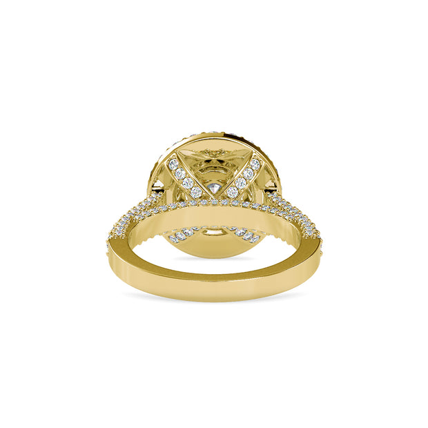 1.99 Carat Diamond 14K Yellow Gold Engagement Ring - Fashion Strada