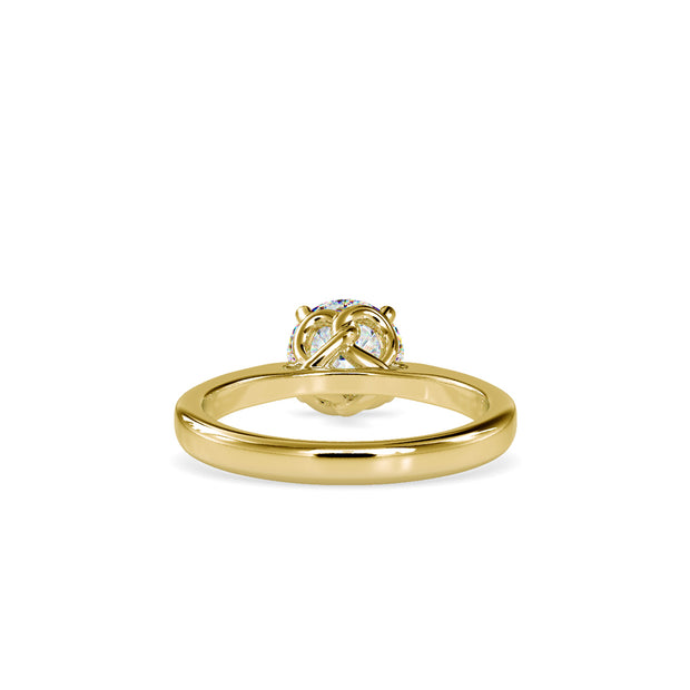 1.18 Carat Diamond 14K Yellow Gold Engagement Ring - Fashion Strada