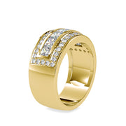 2.78 Carat Diamond 14K Yellow Wedding Band - Fashion Strada