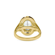 3.09 Carat Diamond 14K Yellow Gold Engagement Ring - Fashion Strada