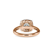 3.94 Carat Diamond 14K Rose Gold Engagement Ring - Fashion Strada