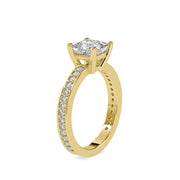 1.67 Carat Diamond 14K Yellow Gold Engagement Ring - Fashion Strada