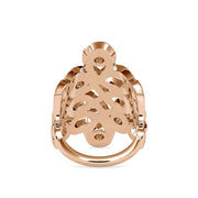 1.48 Carat Diamond 14K Rose Gold Ring - Fashion Strada