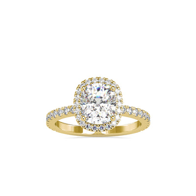 3.04 Carat Diamond 14K Yellow Gold Ring - Fashion Strada