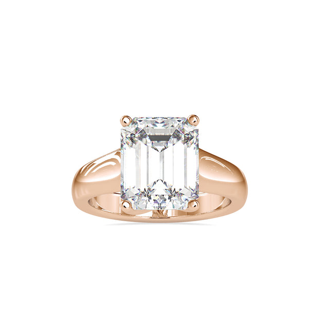 5.11 Carat Diamond 14K Rose Gold Engagement Ring - Fashion Strada