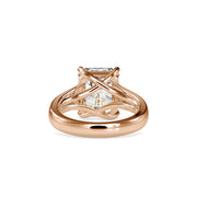 5.11 Carat Diamond 14K Rose Gold Engagement Ring - Fashion Strada