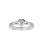 0.43 Carat Diamond 14K White Gold Engagement Ring - Fashion Strada