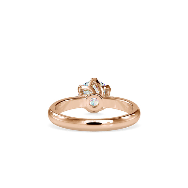 1.20 Carat Diamond 14K Rose Gold Engagement Ring - Fashion Strada