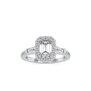 2.16 Carat Diamond 14K White Gold Engagement Ring - Fashion Strada