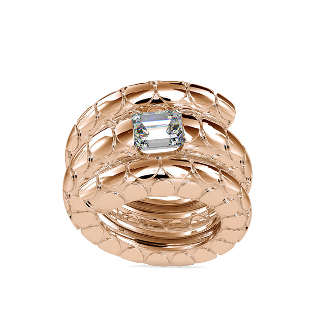2.09 Carat Diamond 14K Rose Gold Ring - Fashion Strada
