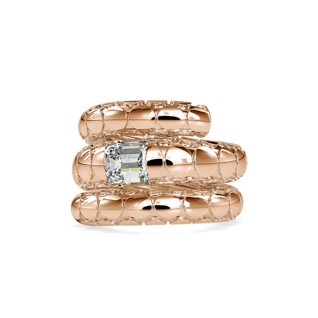 2.09 Carat Diamond 14K Rose Gold Ring - Fashion Strada