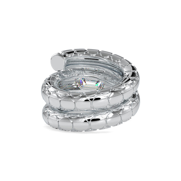 2.09 Carat Diamond 14K White Gold Ring - Fashion Strada