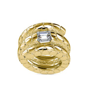 2.09 Carat Diamond 14K Yellow Gold Ring - Fashion Strada
