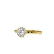 0.50 Carat Diamond 14K Yellow Gold Engagement Ring - Fashion Strada