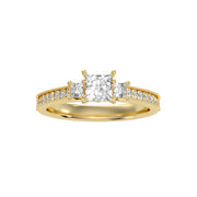 0.90 Carat Diamond 14K Yellow Gold Engagement Ring - Fashion Strada