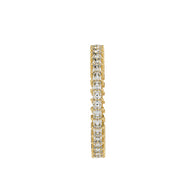 1.11 Carat Diamond 14K Yellow Gold Eternity Ring - Fashion Strada