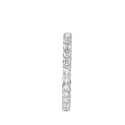 1.12 Carat Diamond 14K White Gold Eternity Ring - Fashion Strada