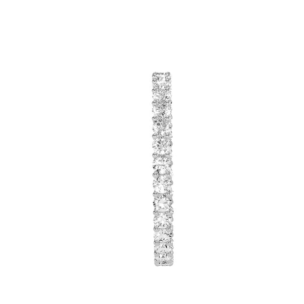 1.04 Carat Diamond 14K White Gold Eternity Ring - Fashion Strada