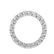 2.03 Carat Diamond 14K White Gold Eternity Ring - Fashion Strada