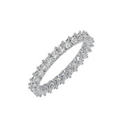 1.93 Carat Diamond 14K White Gold Eternity Ring - Fashion Strada