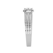 0.66 Carat Diamond 14K White Gold Engagement Ring - Fashion Strada