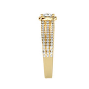 0.66 Carat Diamond 14K Yellow Gold Engagement Ring - Fashion Strada