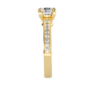 1.10 Carat Diamond 14K Yellow Gold Engagement Ring - Fashion Strada