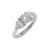 1.75 Carat Diamond 14K White Gold Engagement Ring - Fashion Strada