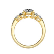 1.75 Carat Diamond 14K Yellow Gold Engagement Ring - Fashion Strada