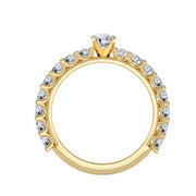 1.50 Carat Diamond 14K Yellow Gold Engagement Ring - Fashion Strada