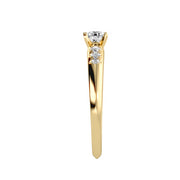 0.41 Carat Diamond 14K Yellow Gold Engagement Ring - Fashion Strada