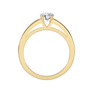 0.89 Carat Diamond 14K Yellow Gold Engagement Ring - Fashion Strada