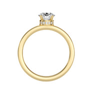 0.78 Carat Diamond 14K Yellow Gold Engagement Ring - Fashion Strada