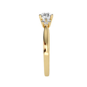 0.79 Carat Diamond 14K Yellow Gold Engagement Ring - Fashion Strada