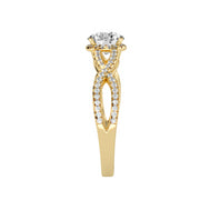 1.08 Carat Diamond 14K Yellow Gold Engagement Ring - Fashion Strada