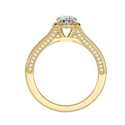 1.33 Carat Diamond 14K Yellow Gold Engagement Ring - Fashion Strada