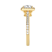 1.65 Carat Diamond 14K Yellow Gold Engagement Ring - Fashion Strada