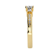 0.99 Carat Diamond 14K Yellow Gold Engagement Ring - Fashion Strada