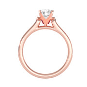 1.29 Carat Diamond 14K Rose Gold Engagement Ring - Fashion Strada