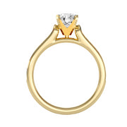 1.29 Carat Diamond 14K Yellow Gold Engagement Ring - Fashion Strada