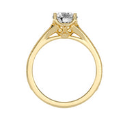 1.48 Carat Diamond 14K Yellow Gold Engagement Ring - Fashion Strada
